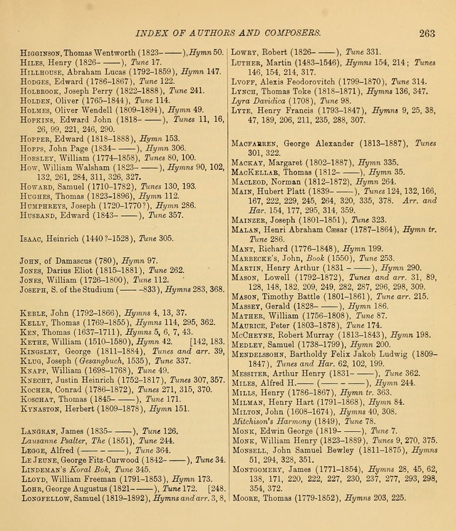 College Hymnal: a selection of Christian praise-songs for the uses of worship in universities, colleges and advanced schools. page 270