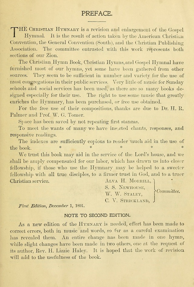 The Christian hymnary: a selection of hymns & tunes for Christian worship page 10
