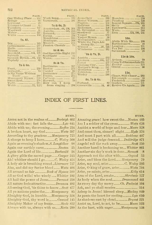The Christian hymnary: a selection of hymns & tunes for Christian worship page 319