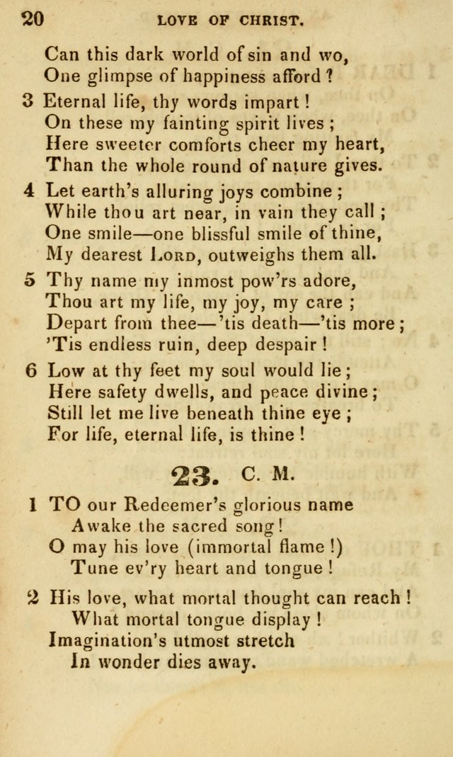 Choice Hymns: for social and private devotion, Lord
