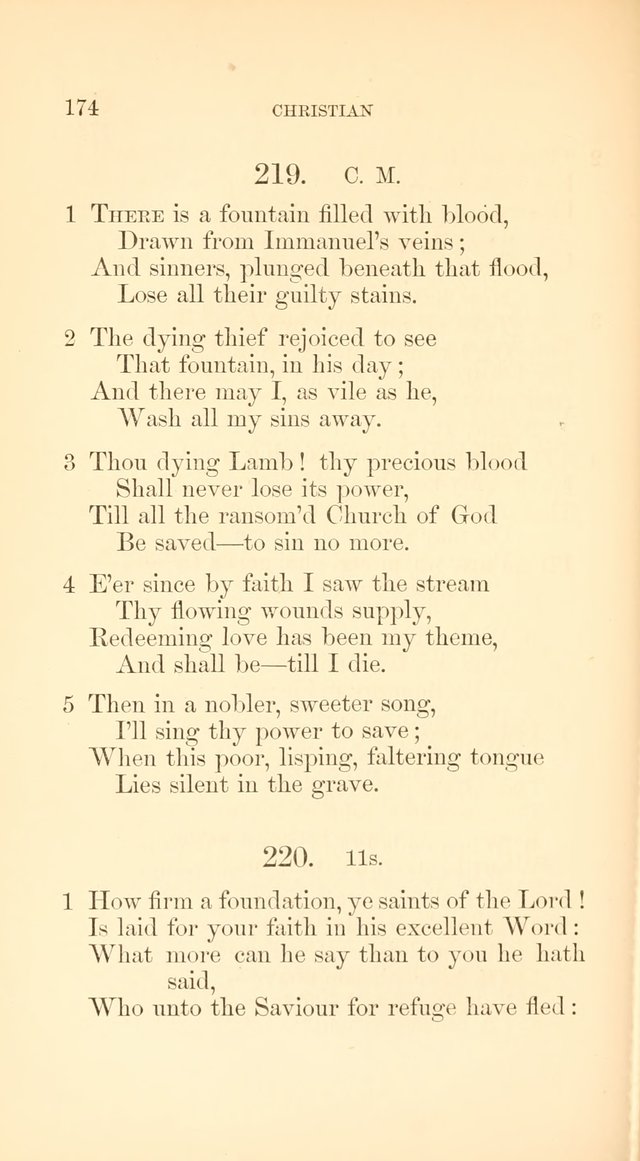 A Collection of Hymns: Supplementary to the Psalms and Hymns of Dr. Watts page 181