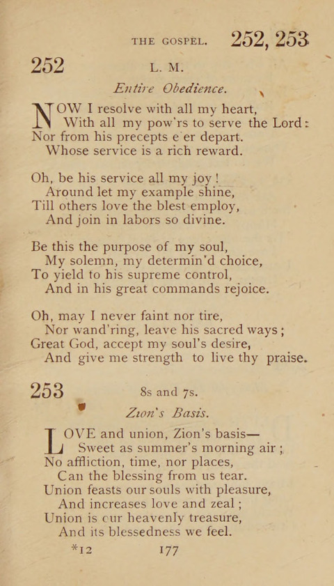 A Collection of Hymns and Sacred Songs: suited to both private and public devotions, and especially adapted to the wants and uses of the brethren of the Old German Baptist Church page 171
