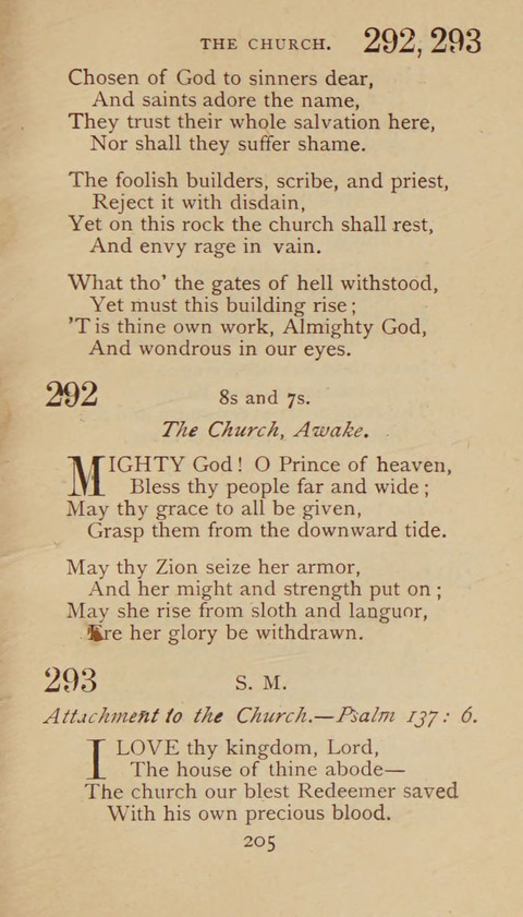 A Collection of Hymns and Sacred Songs: suited to both private and public devotions, and especially adapted to the wants and uses of the brethren of the Old German Baptist Church page 199