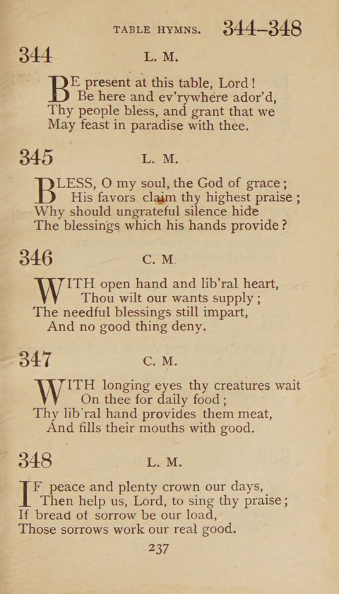 A Collection of Hymns and Sacred Songs: suited to both private and public devotions, and especially adapted to the wants and uses of the brethren of the Old German Baptist Church page 231