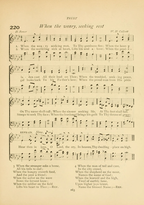 The Calvary Hymnal: for Sunday School, Prayer Meeting and Church Service page 163