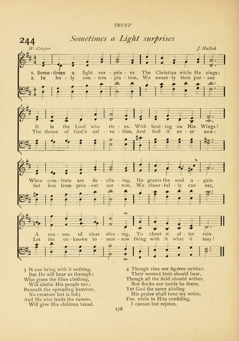The Calvary Hymnal: for Sunday School, Prayer Meeting and Church Service page 178