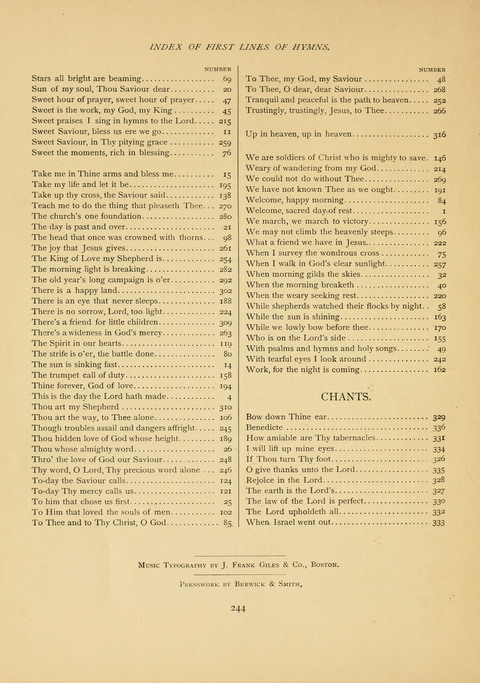 The Calvary Hymnal: for Sunday School, Prayer Meeting and Church Service page 244