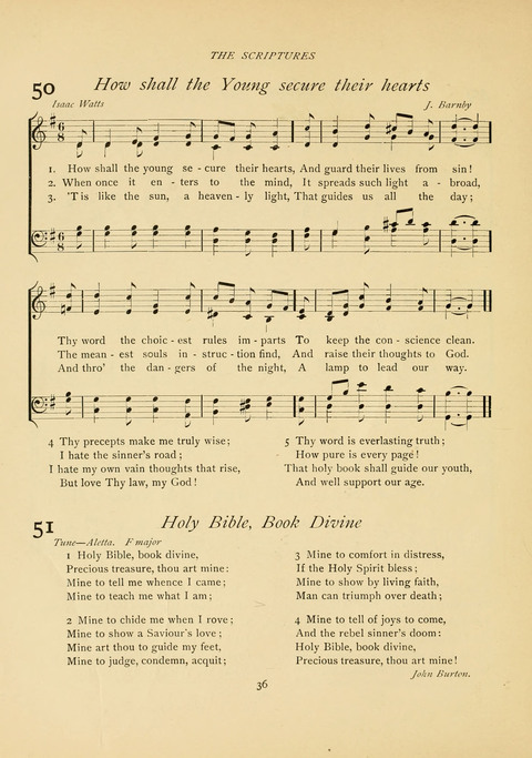The Calvary Hymnal: for Sunday School, Prayer Meeting and Church Service page 36