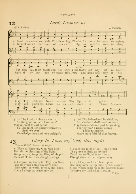 The Calvary Hymnal: for Sunday School, Prayer Meeting and Church Service page 9