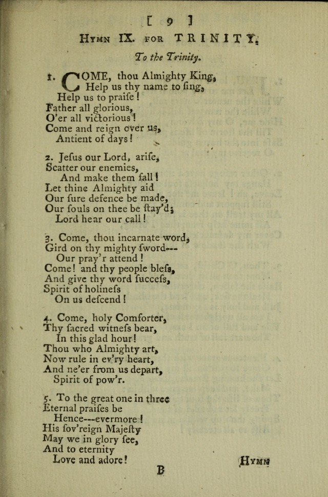 A Collection of Hymn Tunes from the most modern and approved authors page 45