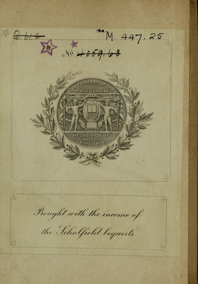 A Collection of Hymn Tunes from the most modern and approved authors page ii