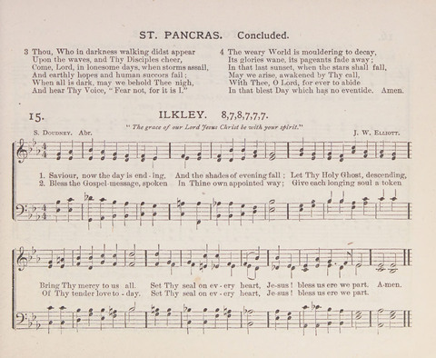 The Chapel Hymnal with Tunes page 15
