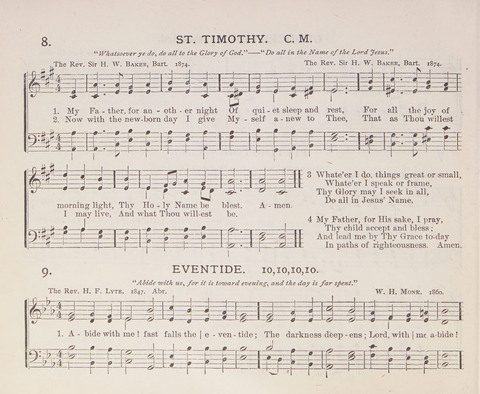 The Chapel Hymnal with Tunes page 8