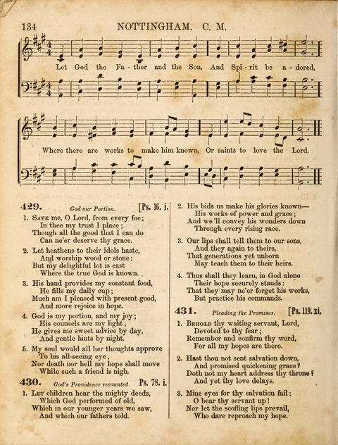 Congregational Hymn and Tune Book; containing the psalms and hymns of the General Association of Connecticut, adapted to suitable tunes page 134