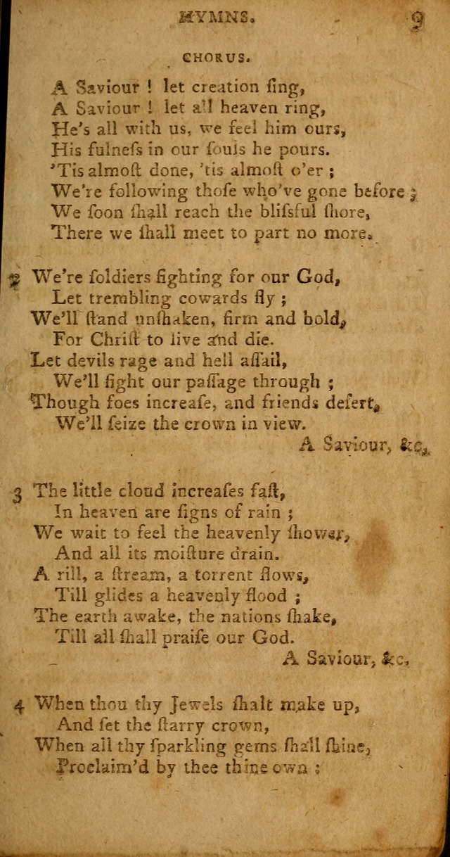 A Collection of Hymns for the Use of Christians. (4th ed.) page 9