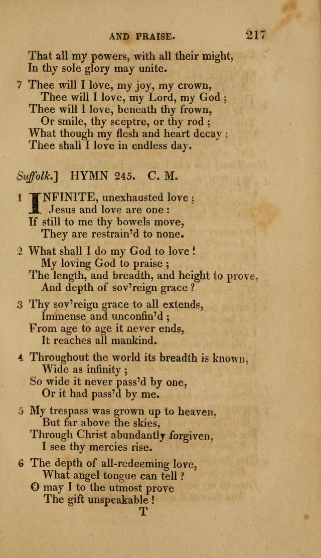 A Collection of Hymns for the Use of the Methodist Episcopal Church: Principally from the Collection of the Rev. John Wesley. M. A. page 222