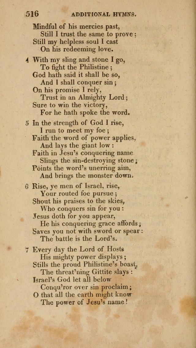 A Collection of Hymns for the Use of the Methodist Episcopal Church: Principally from the Collection of the Rev. John Wesley. M. A. page 521