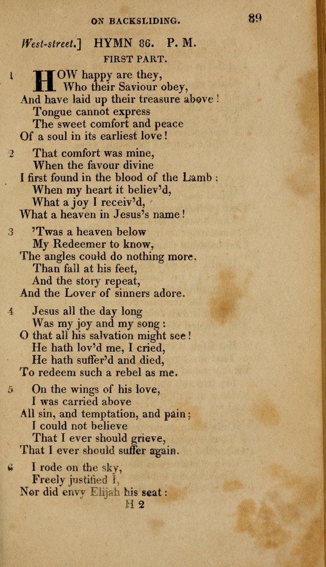 A Collection of Hymns for the Use of the Methodist Episcopal Church: Principally from the Collection of the Rev. John Wesley. M. A. page 94