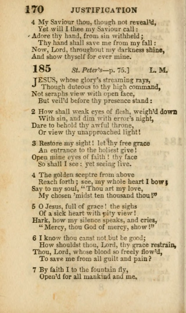 A Collection of Hymns: for the use of the Methodist Episcopal Church, principally from the collection of the Rev. John Wesley, A. M., late fellow of Lincoln College..(Rev. and corr. with a supplement) page 172