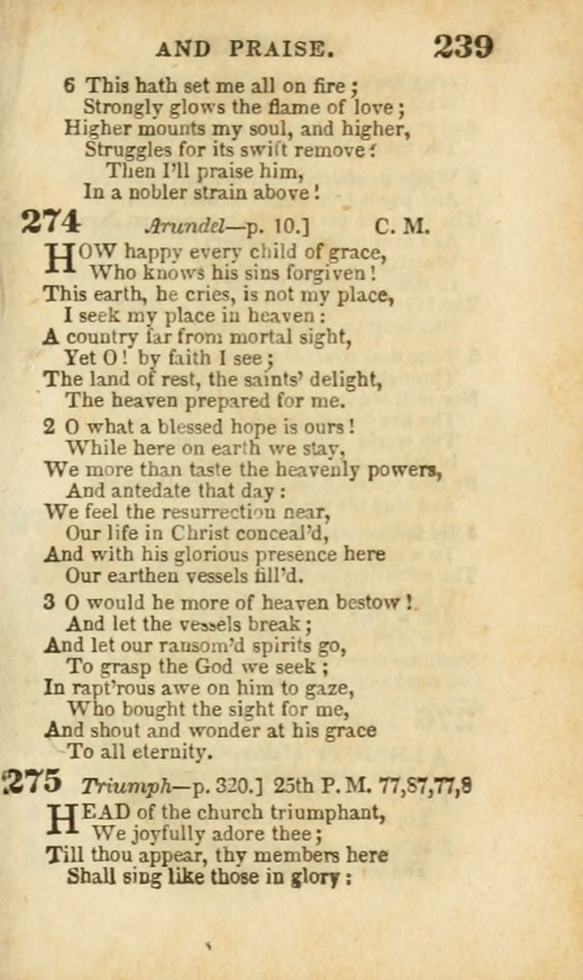 A Collection of Hymns: for the use of the Methodist Episcopal Church, principally from the collection of the Rev. John Wesley, A. M., late fellow of Lincoln College..(Rev. and corr. with a supplement) page 241