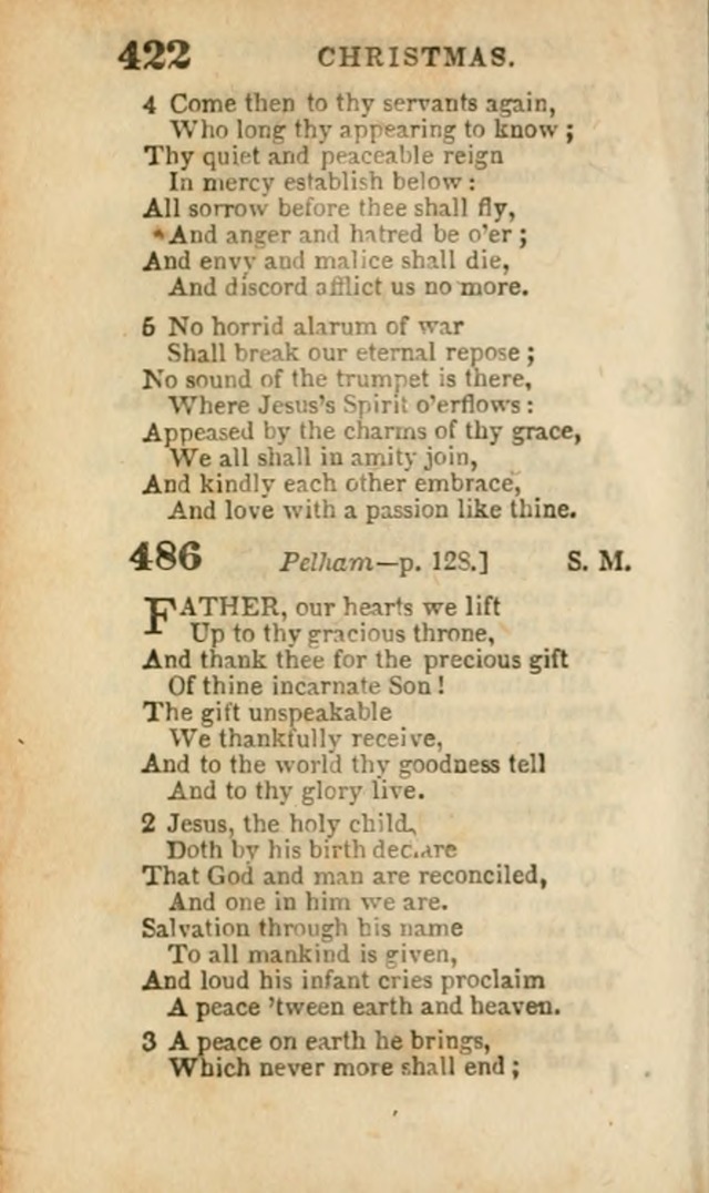 A Collection of Hymns: for the use of the Methodist Episcopal Church, principally from the collection of the Rev. John Wesley, A. M., late fellow of Lincoln College..(Rev. and corr. with a supplement) page 424
