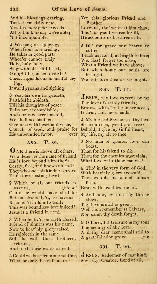 A Collection of Hymns for the Use of the Protestant Church of the United Brethren. (New and Rev. ed.) page 132