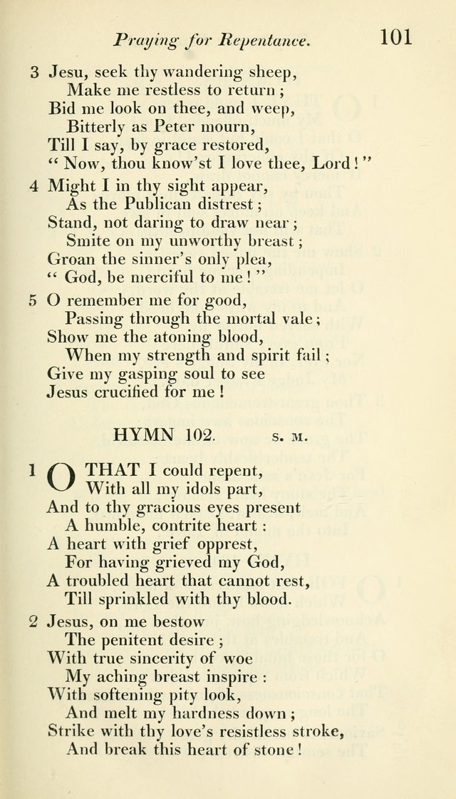 A Collection of Hymns, for the Use of the People Called Methodists, with a Supplement page 103