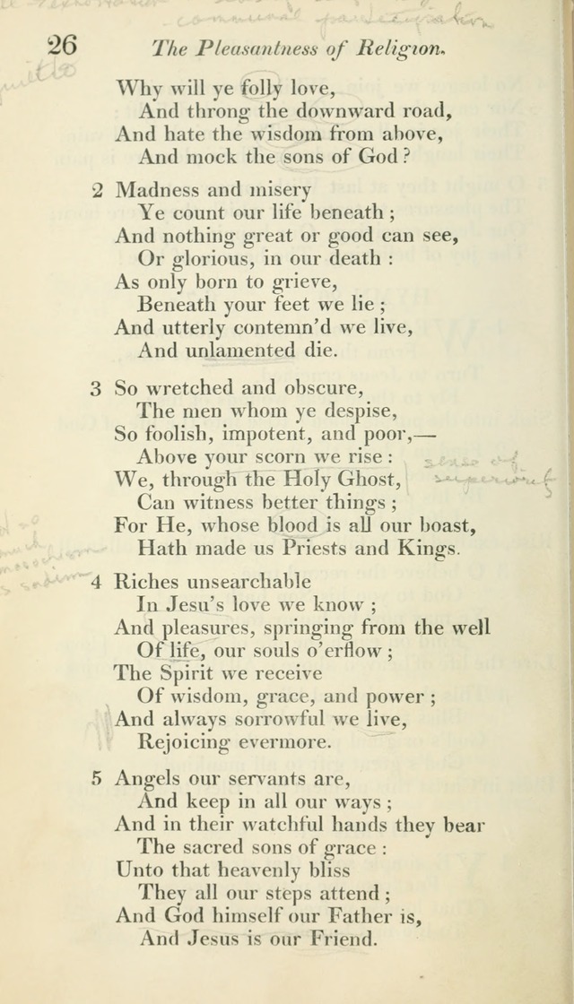 A Collection of Hymns, for the Use of the People Called Methodists, with a Supplement page 28