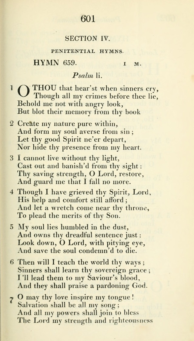 A Collection of Hymns, for the Use of the People Called Methodists, with a Supplement page 603