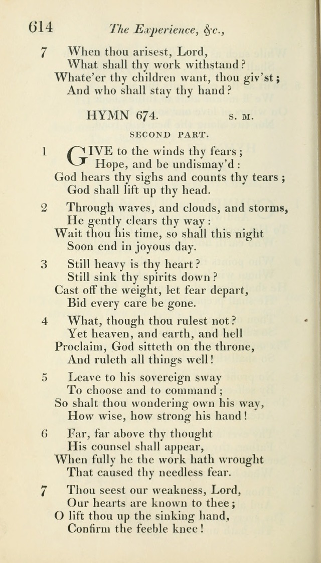 A Collection of Hymns, for the Use of the People Called Methodists, with a Supplement page 616