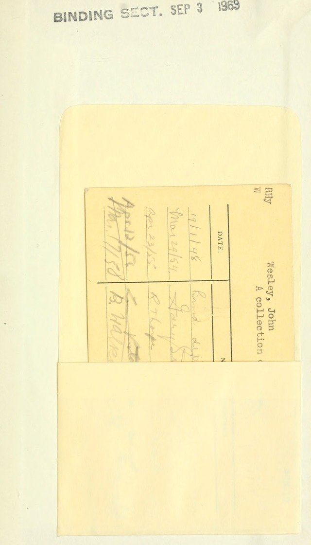 A Collection of Hymns, for the Use of the People Called Methodists, with a Supplement page 735