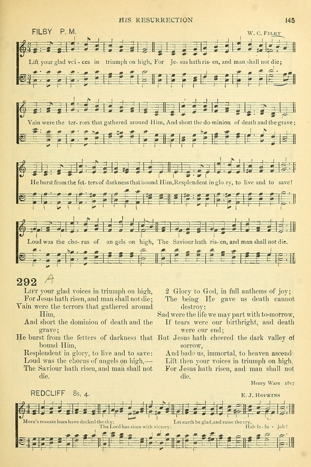 The Church Hymnary: a collection of hymns and tunes for public worship page 145