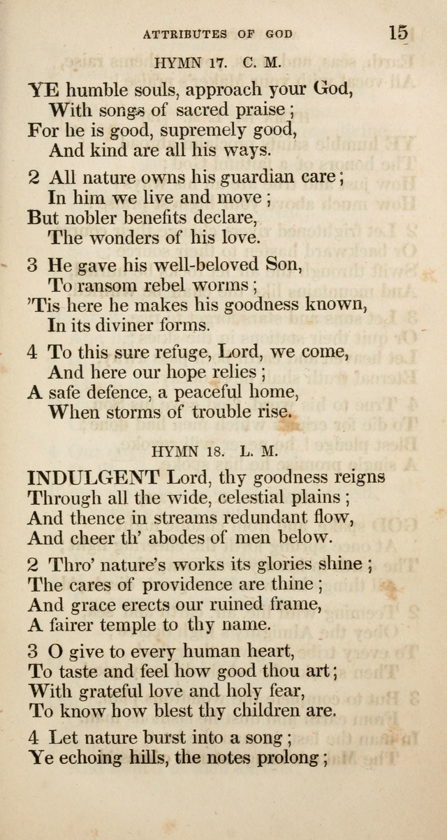 A Collection of Hymns, for the use of the Wesleyan Methodist Connection of America. page 18