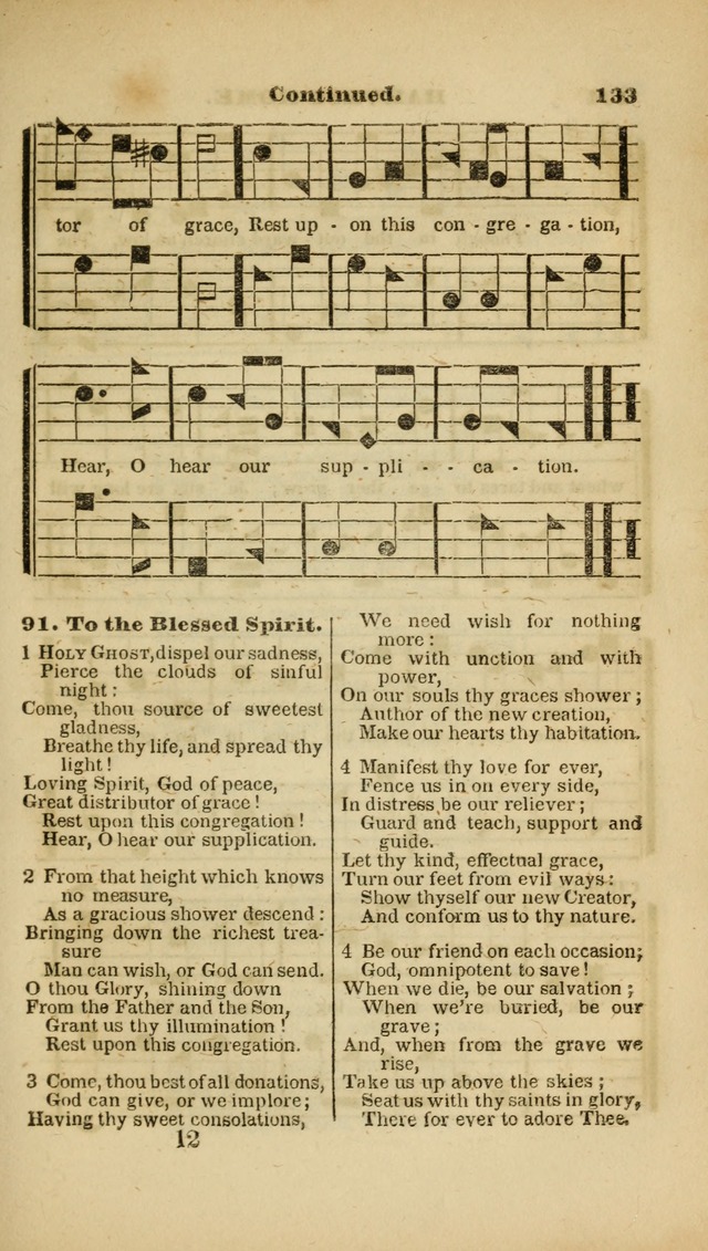 The Christian Lyre: adapted for use in families, prayer meetings, and revivals of religion page 133