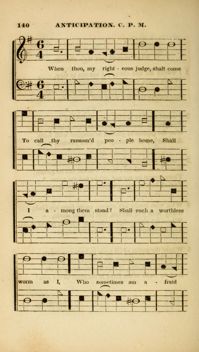 The Christian Lyre: adapted for use in families, prayer meetings, and revivals of religion page 140