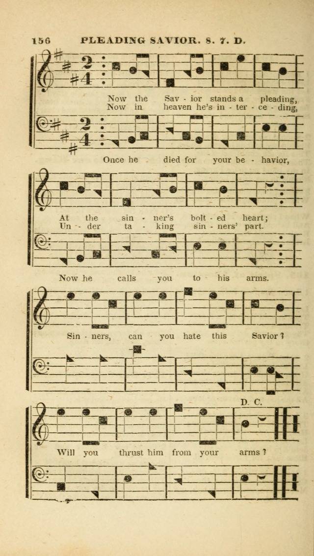 The Christian Lyre: adapted for use in families, prayer meetings, and revivals of religion page 156