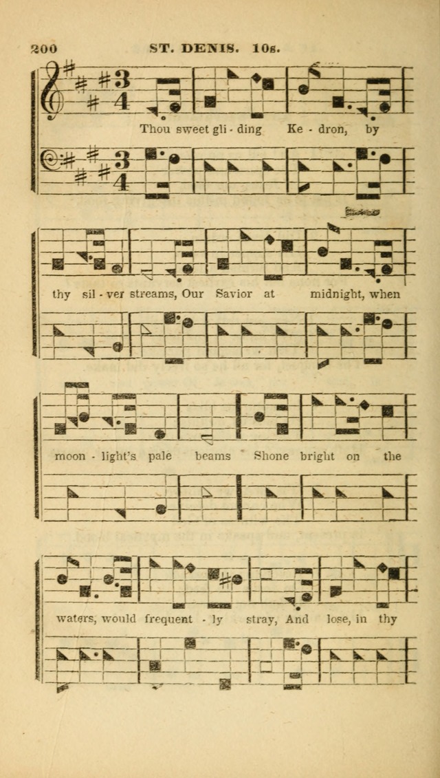 The Christian Lyre: adapted for use in families, prayer meetings, and revivals of religion page 200