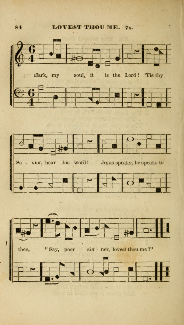 The Christian Lyre: adapted for use in families, prayer meetings, and revivals of religion page 84
