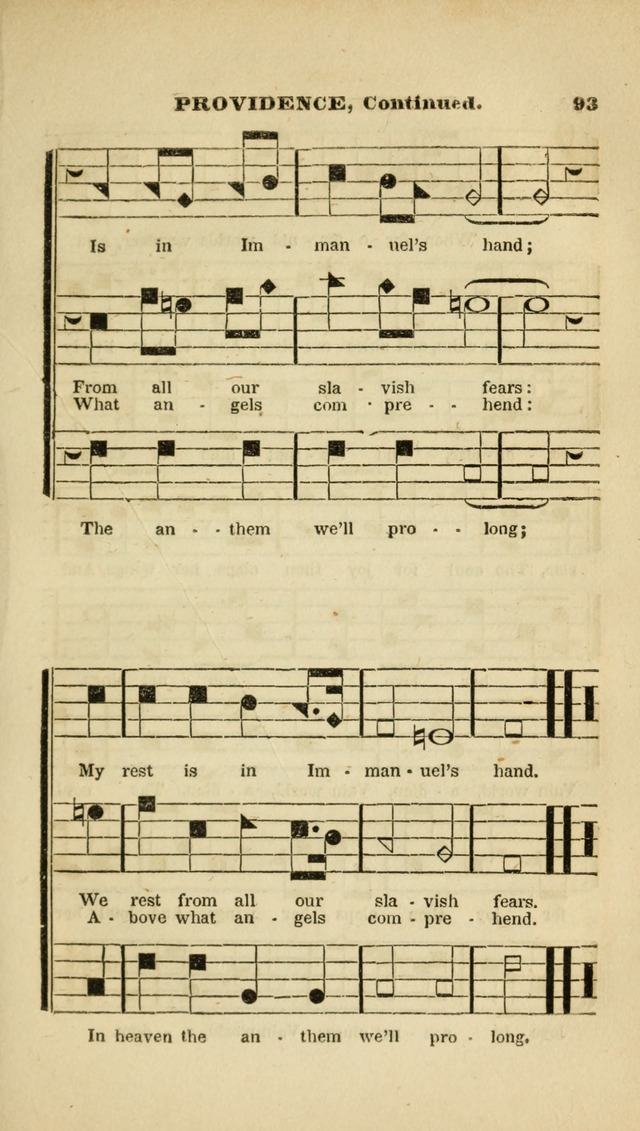The Christian Lyre: adapted for use in families, prayer meetings, and revivals of religion page 93
