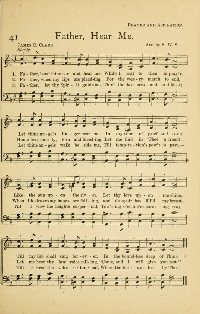 Christian Life Songs: for Sunday school, praise and prayer meeting, congregational singing, Christian Endeavor meetings, special meetings, choir & home page 31
