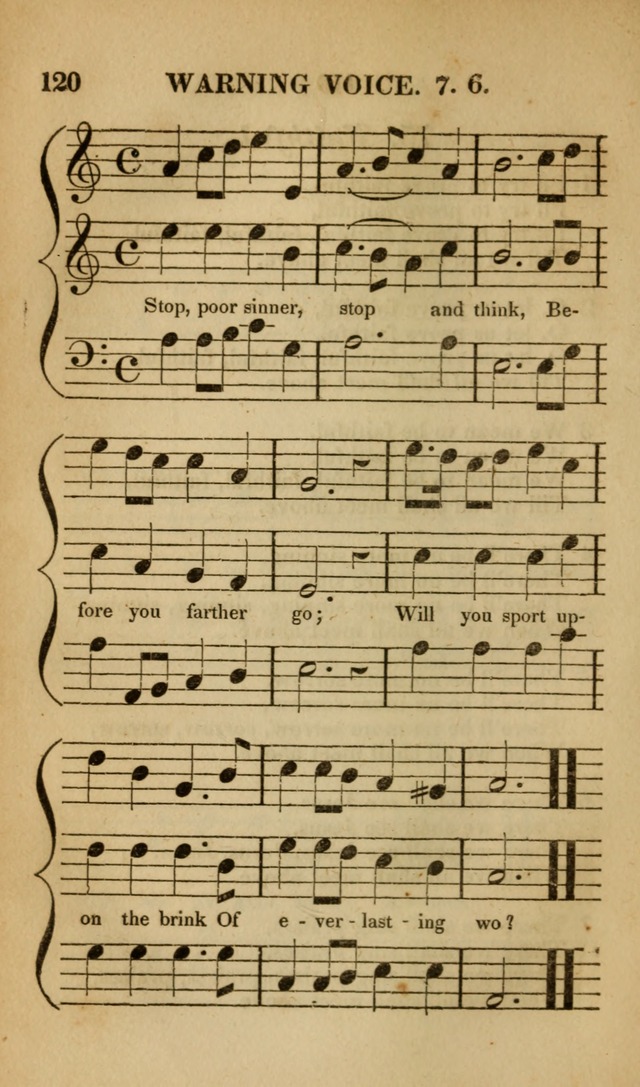 The Christian Lyre: Vol I (8th ed. rev.) page 120