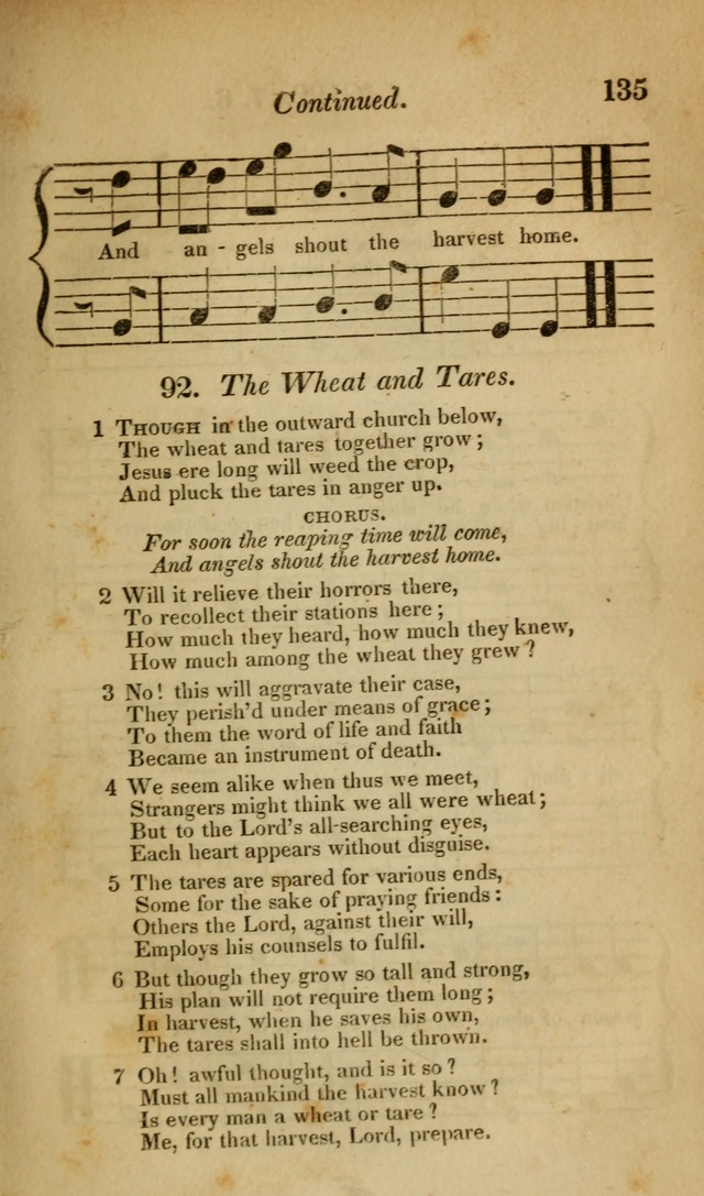 The Christian Lyre: Vol I (8th ed. rev.) page 135