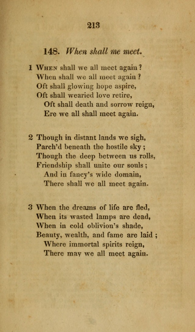 The Christian Lyre: Vol I (8th ed. rev.) page 213