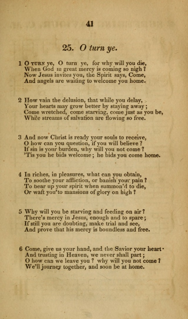 The Christian Lyre: Vol I (8th ed. rev.) page 41