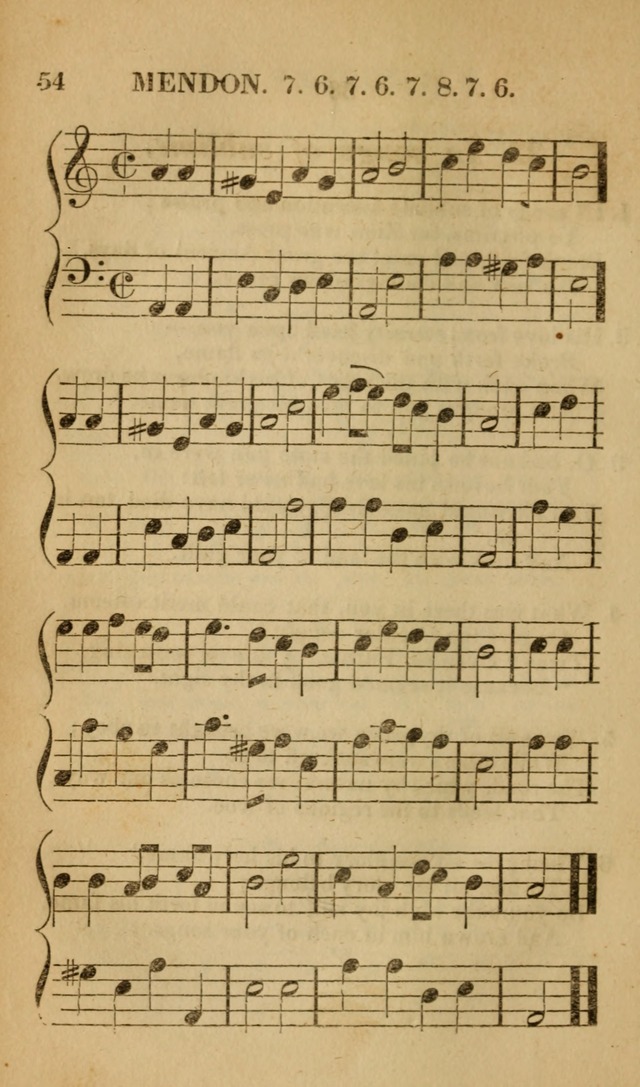The Christian Lyre: Vol I (8th ed. rev.) page 54
