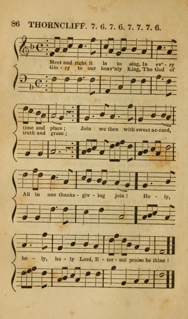 The Christian Lyre: Vol I (8th ed. rev.) page 86