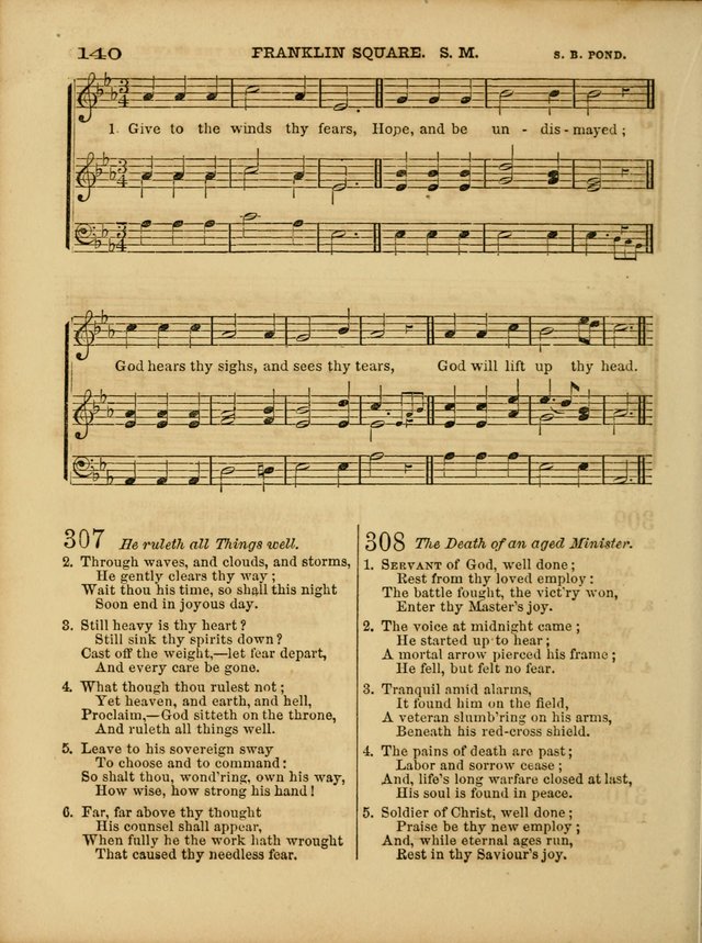 Cottage Melodies; a hymn and tune book, for prayer and social meetings and the home circle page 147
