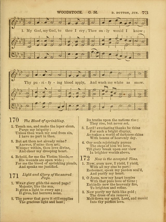 Cottage Melodies; a hymn and tune book, for prayer and social meetings and the home circle page 80