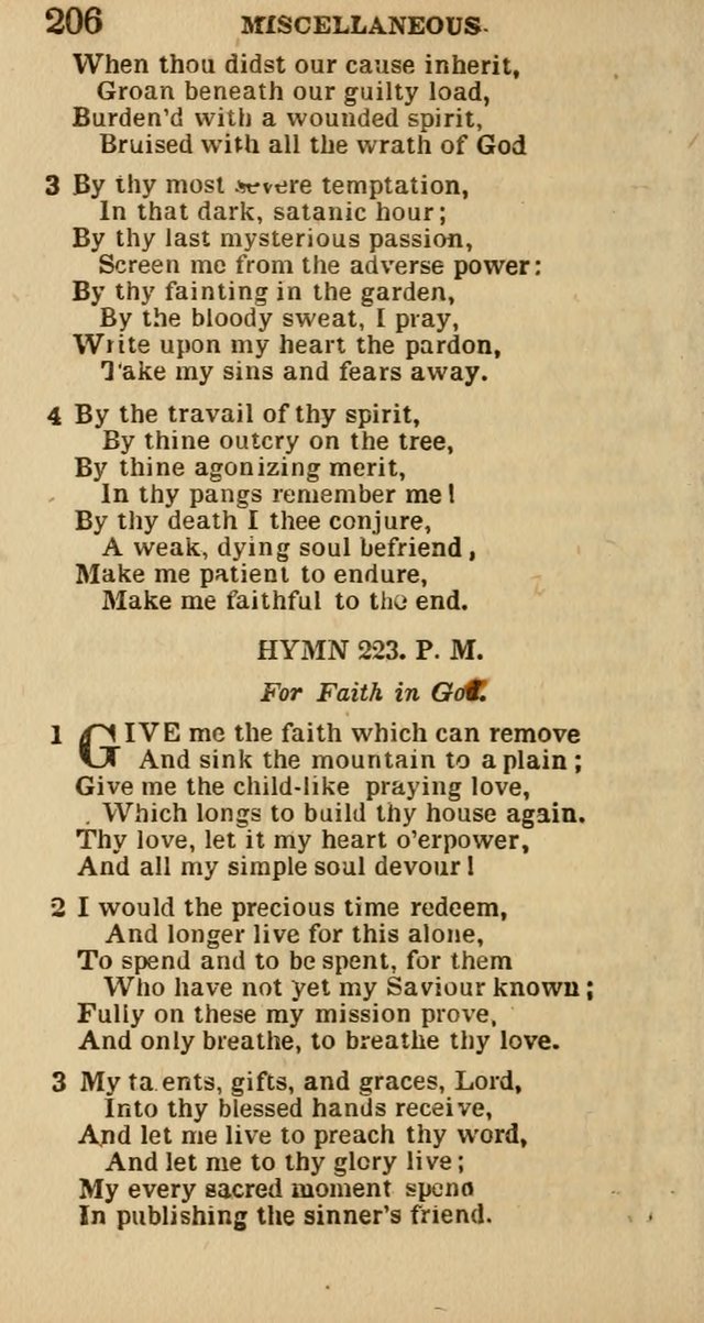 The Camp-Meeting Chorister: or, a collection of hymns and spiritual songs, for the pious of all denominations. To be sung at camp meetings, during revivals of religion, and on other occasions page 208
