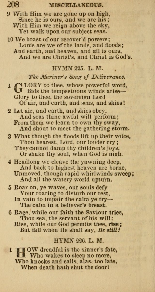 The Camp-Meeting Chorister: or, a collection of hymns and spiritual songs, for the pious of all denominations. To be sung at camp meetings, during revivals of religion, and on other occasions page 210